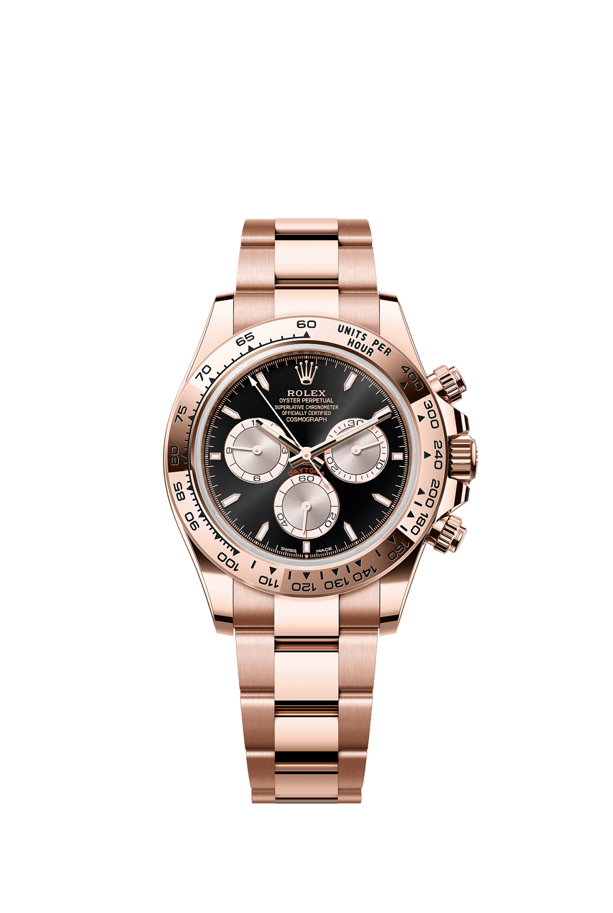 Cosmograph Daytona Oyster, 40 mm, Everose gold