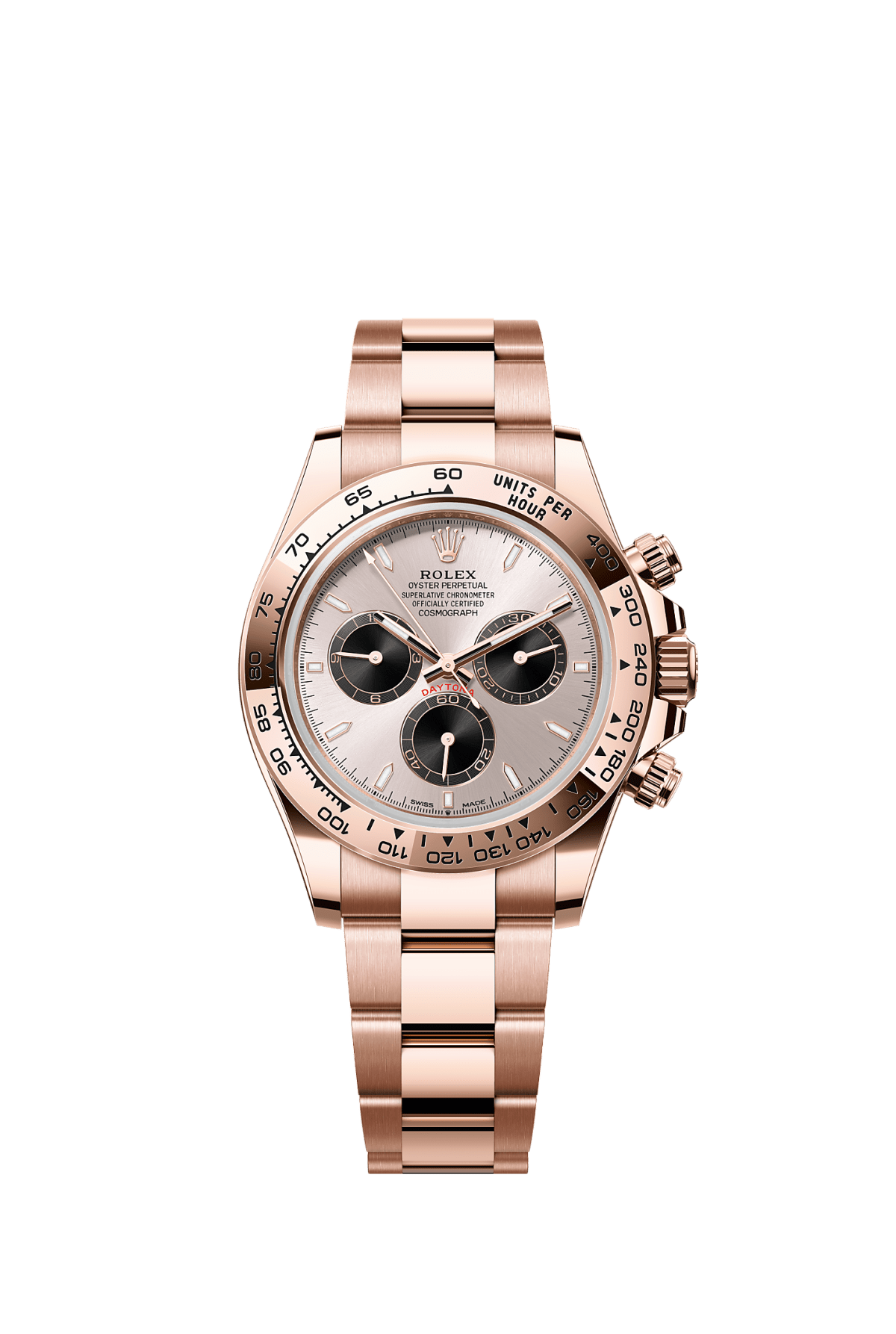 Cosmograph Daytona Oyster, 40 mm, Everose gold
