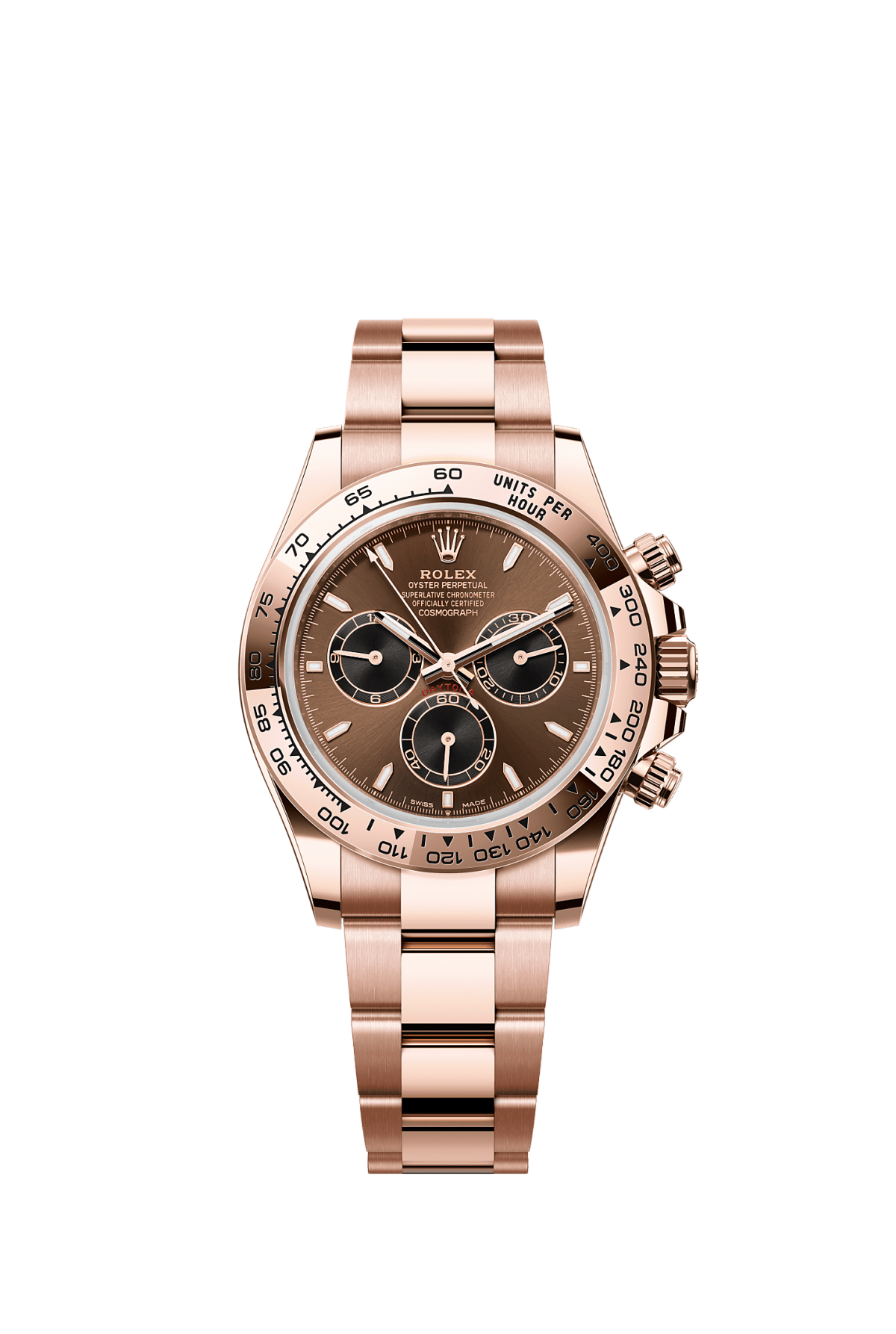 Cosmograph Daytona Oyster, 40 mm, Everose gold