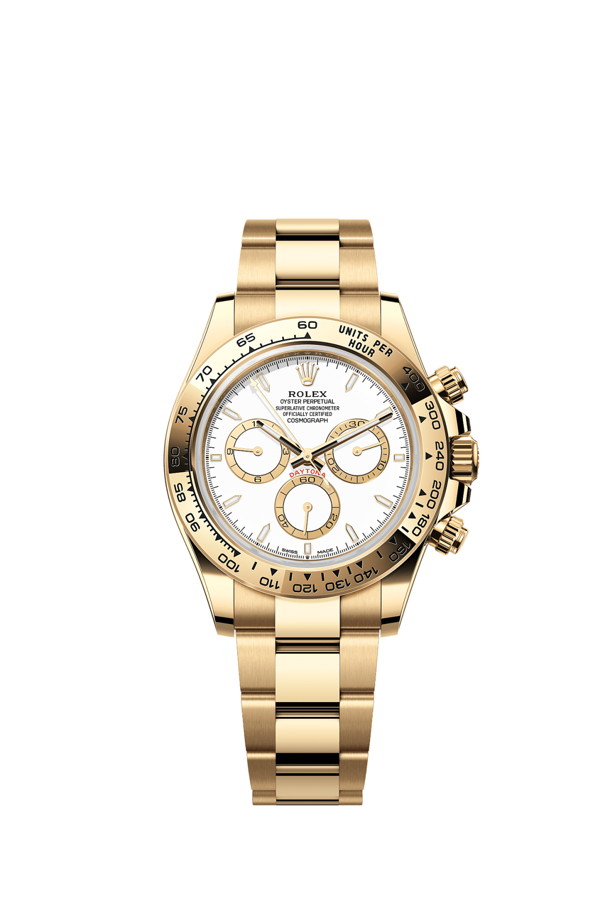 Cosmograph Daytona Oyster, 40 mm, yellow gold