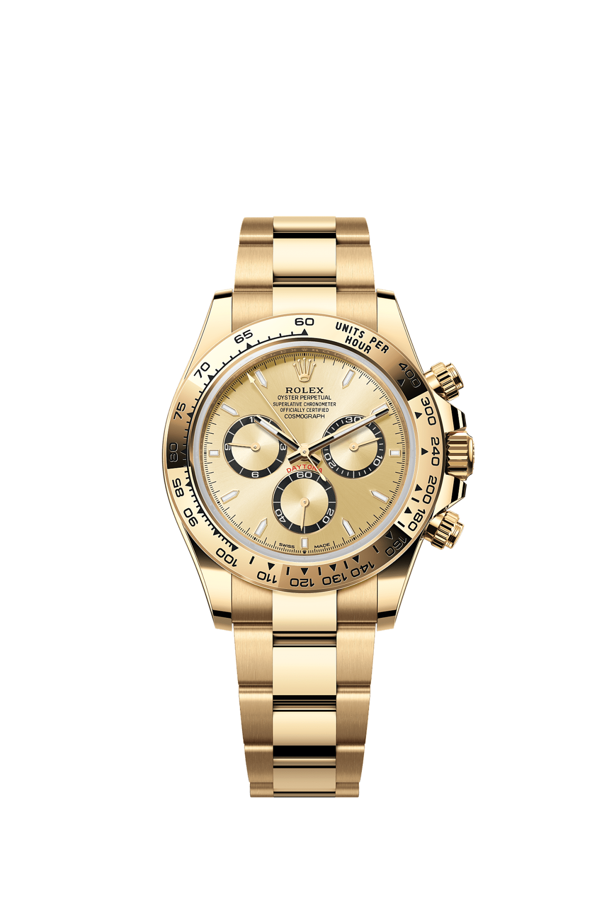 Cosmograph Daytona Oyster, 40 mm, yellow gold