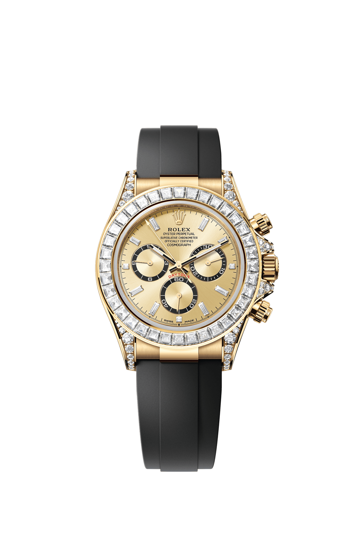 Cosmograph Daytona Oyster, 40 mm, yellow gold and diamonds