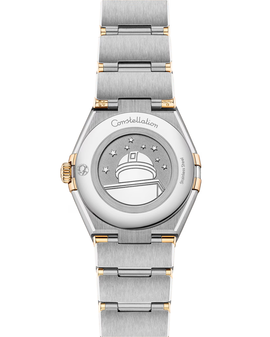 Omega Constellation – 27mm Yellow Gold, Stainless Steel, Zircon
