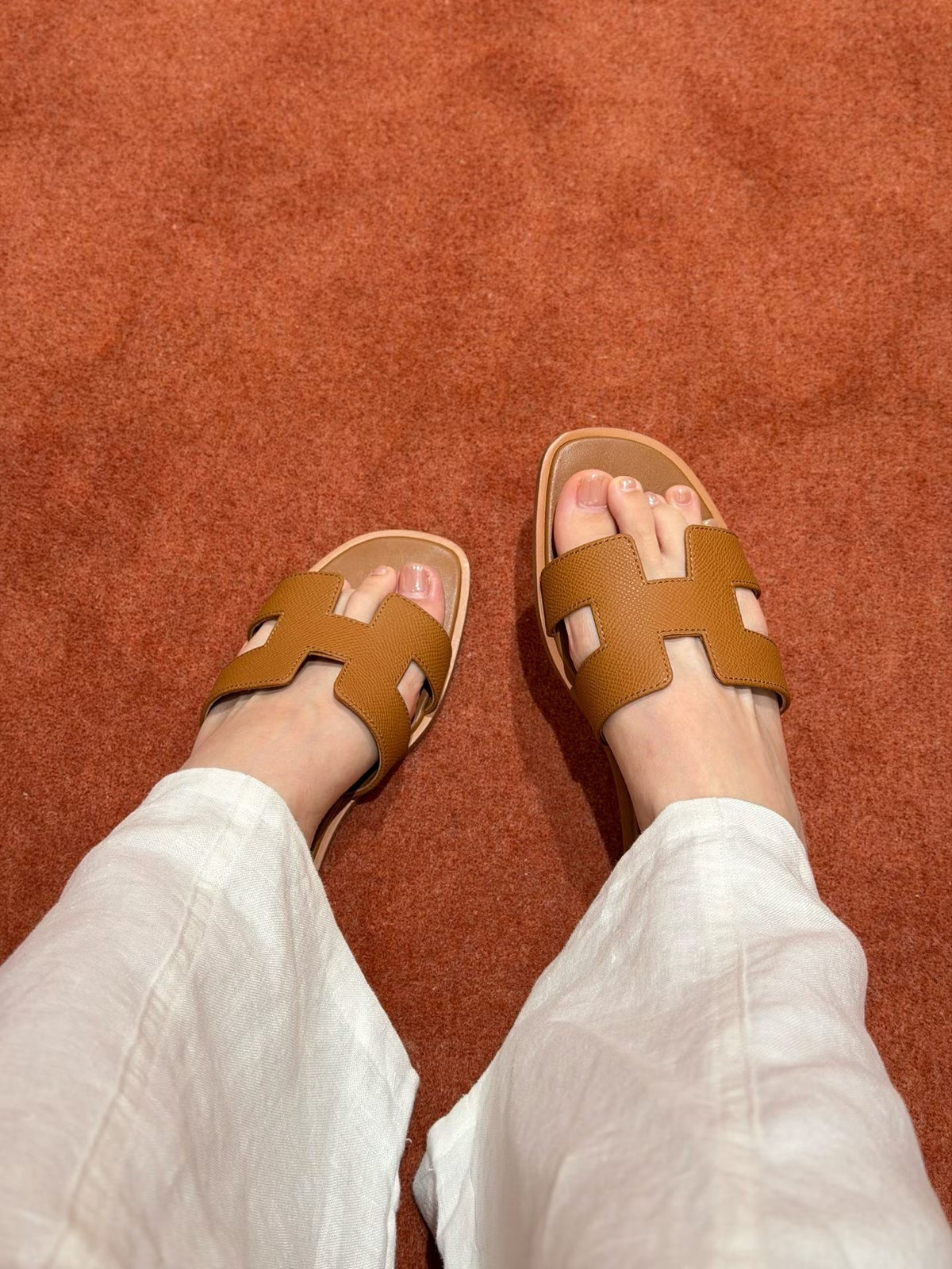 Hermès Oran Sandal Gold 1