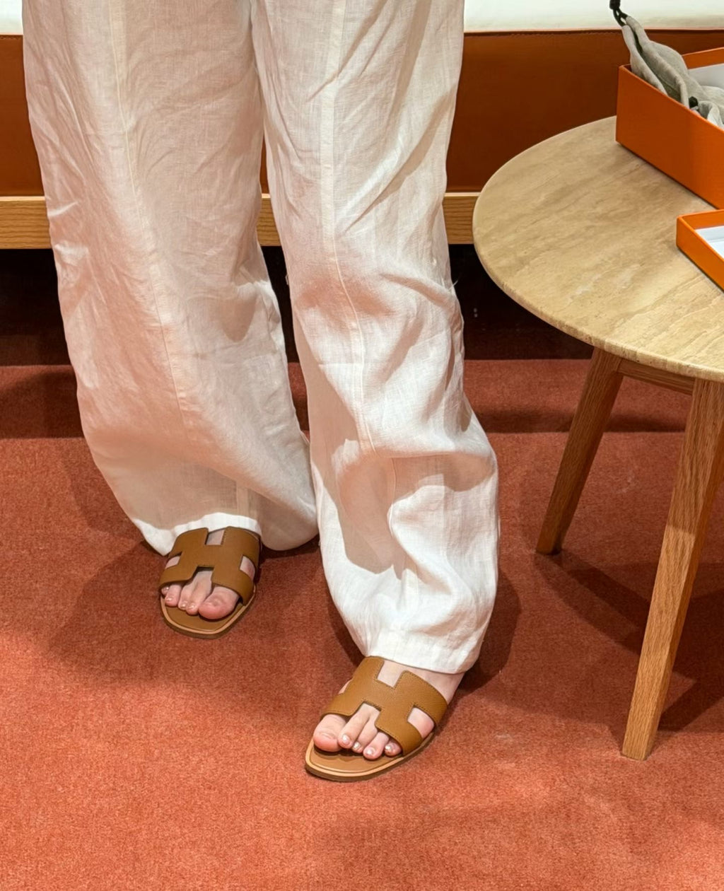 Hermès Oran Sandal Gold 4