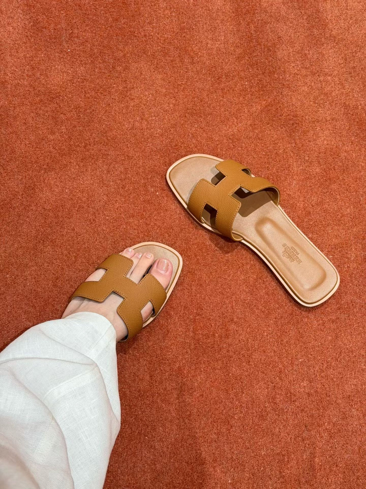 Hermès Oran Sandal Gold 5