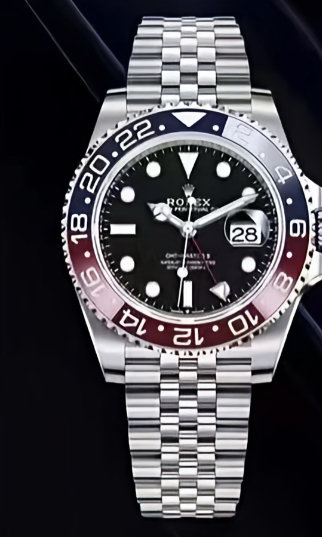 Rolex GMT-Master II 126710BLRO red blue bezel