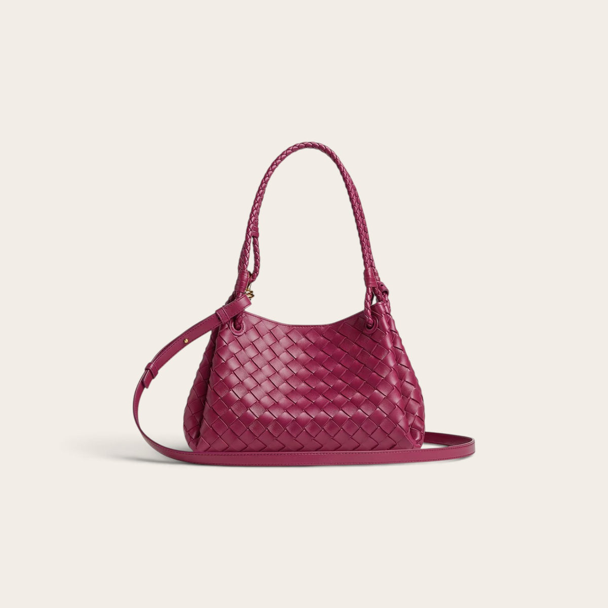 Bottega Veneta Small Parachute Bag Maroon alternate view