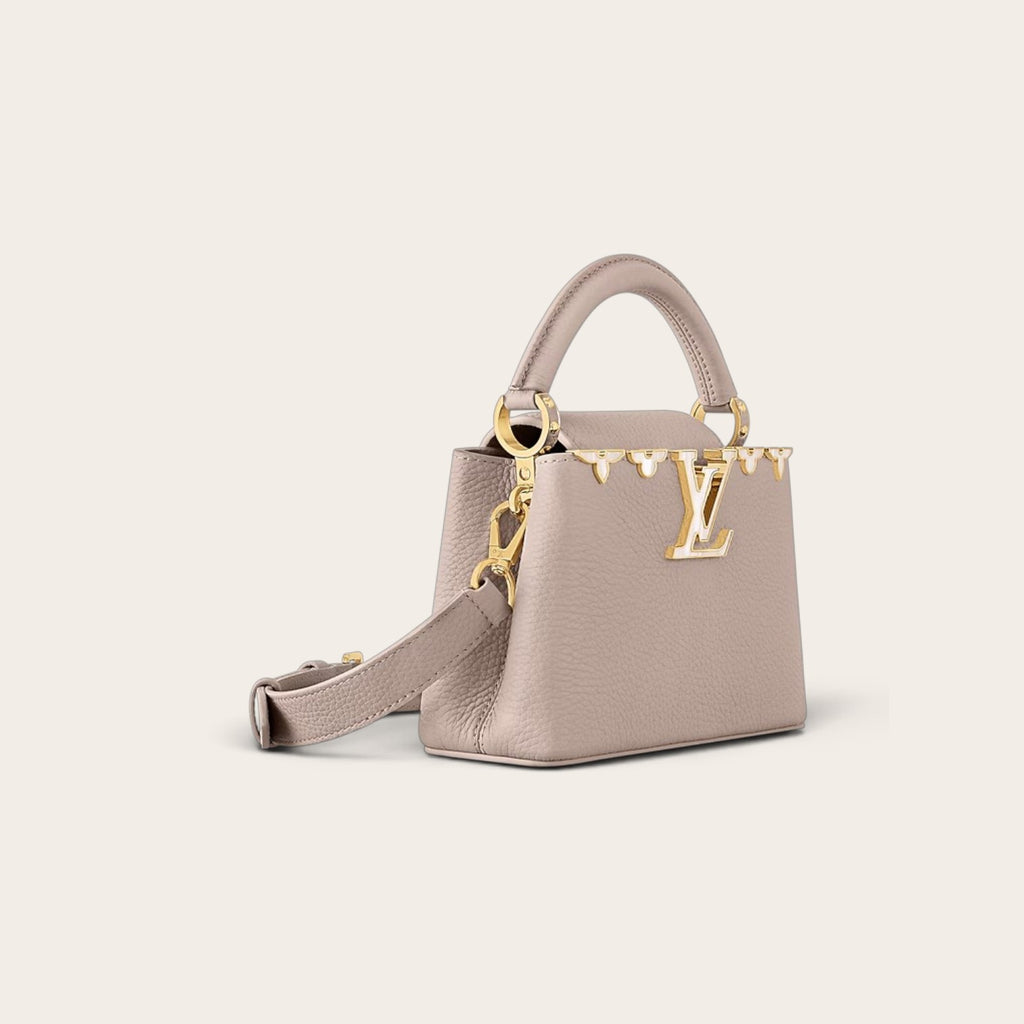 Louis Vuitton Capucines Mini – Blush Mother-of-Pearl Effect image 2