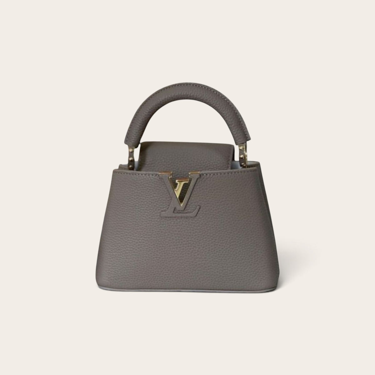 Louis Vuitton Capucines Mini – Grey Taurillon image 1