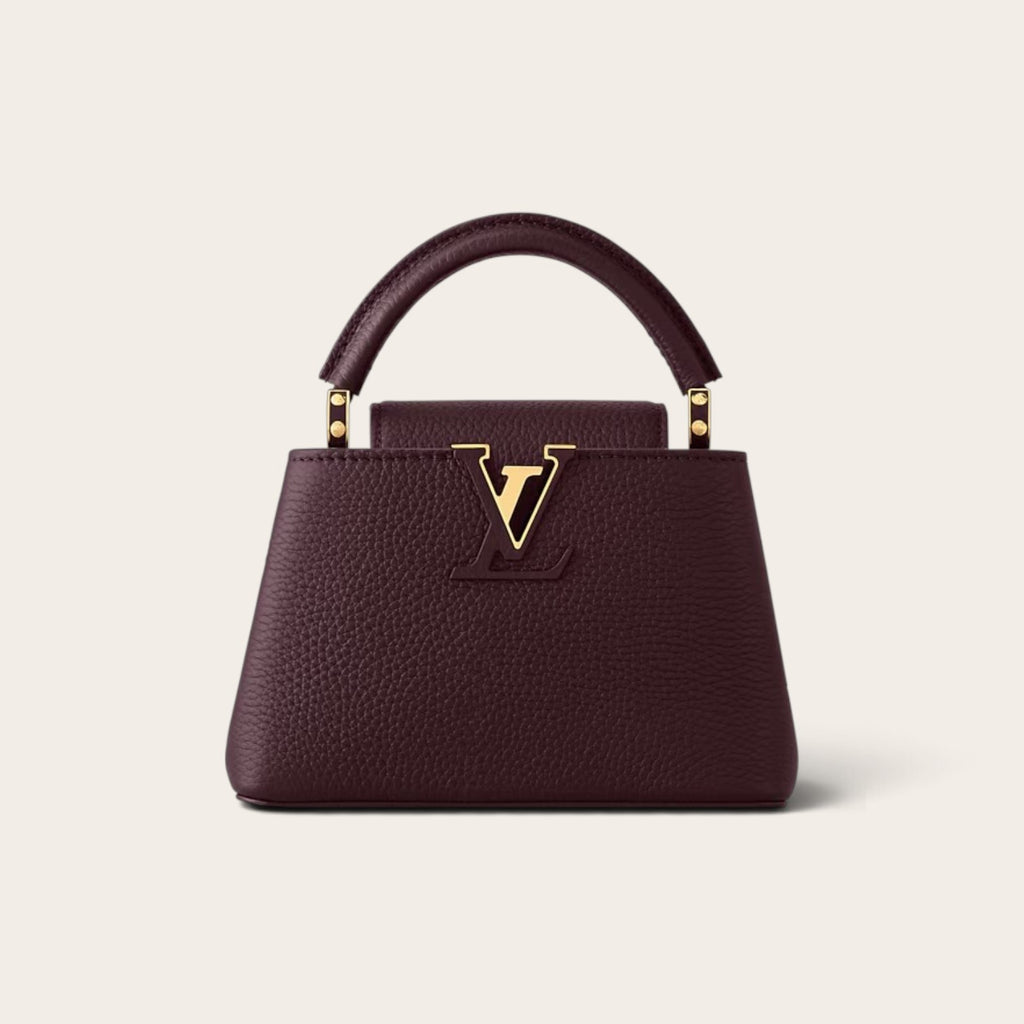 Louis Vuitton Capucines Mini – Burgundy Taurillon