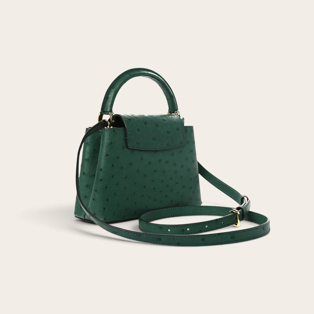 Louis Vuitton Capucines Mini – Green Ostrich
