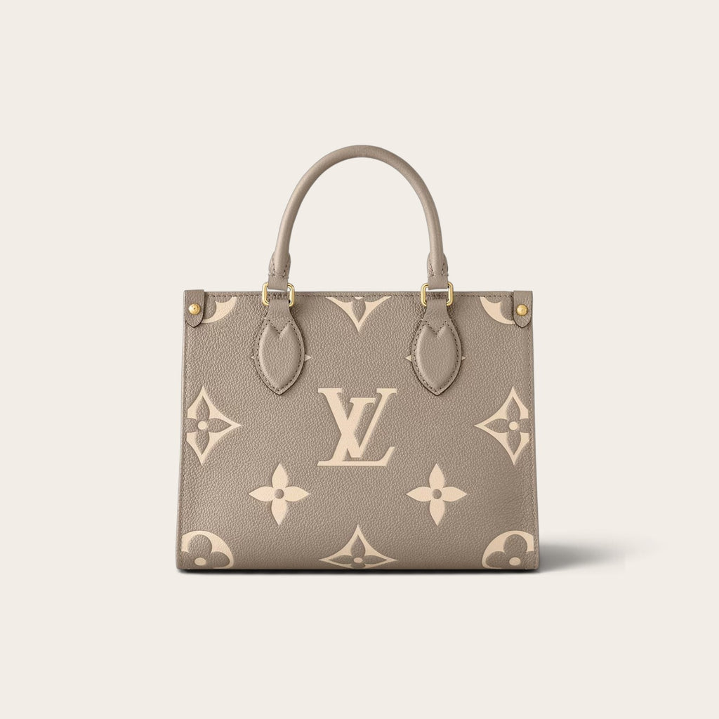 Louis Vuitton OnTheGo PM Tote Bag – Taupe Monogram Empreinte