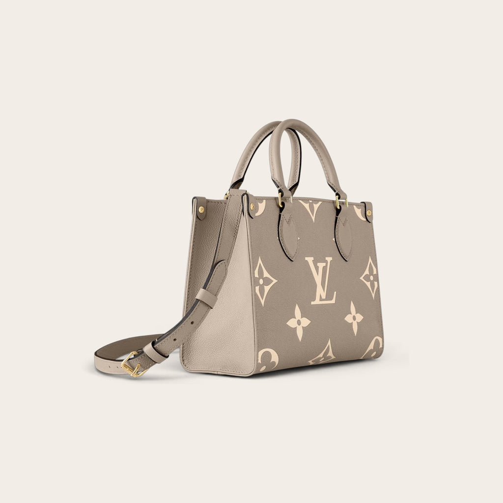 Louis Vuitton OnTheGo PM Tote Bag – Taupe Monogram Empreinte