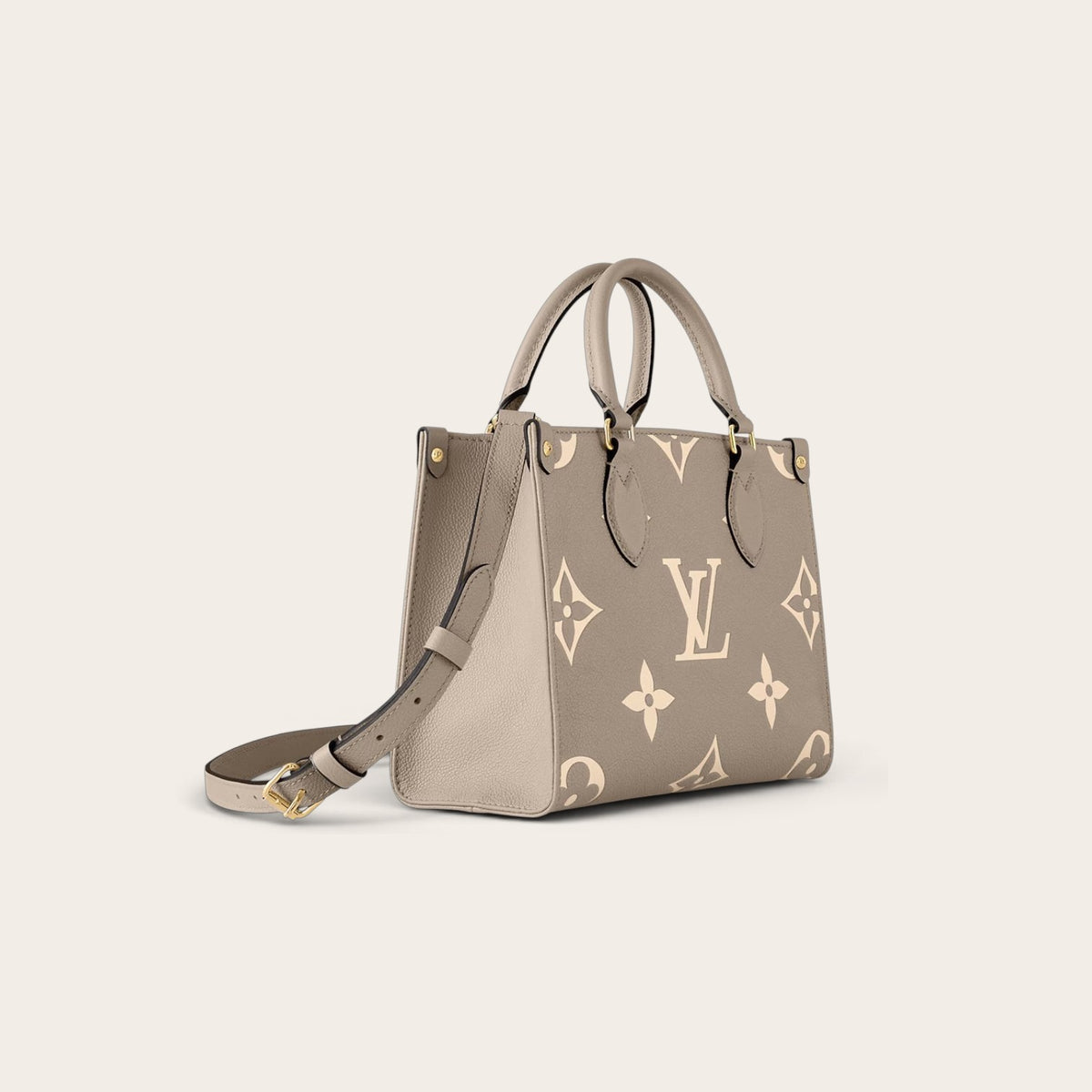 Louis Vuitton OnTheGo PM Tote Bag – Taupe Monogram Empreinte