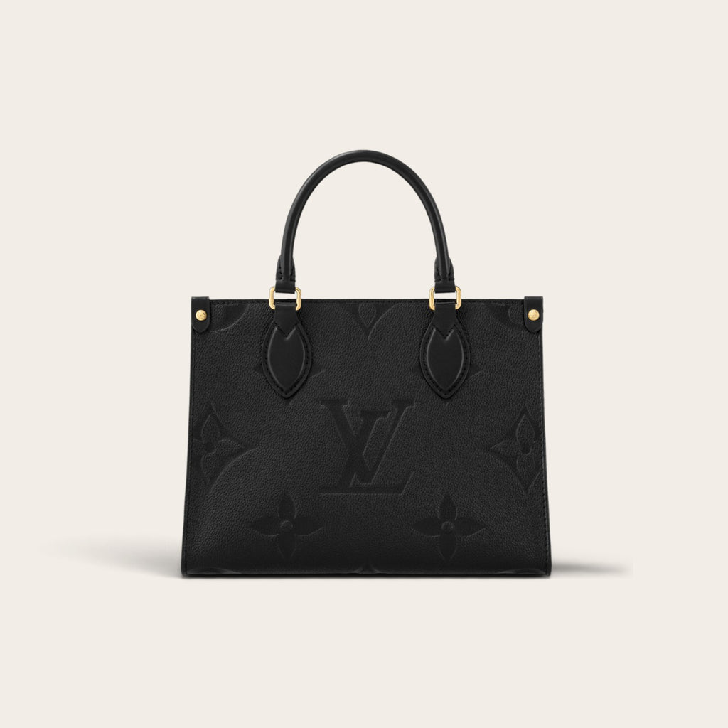 Louis Vuitton Giant Monogram Top Handle Bag – Black