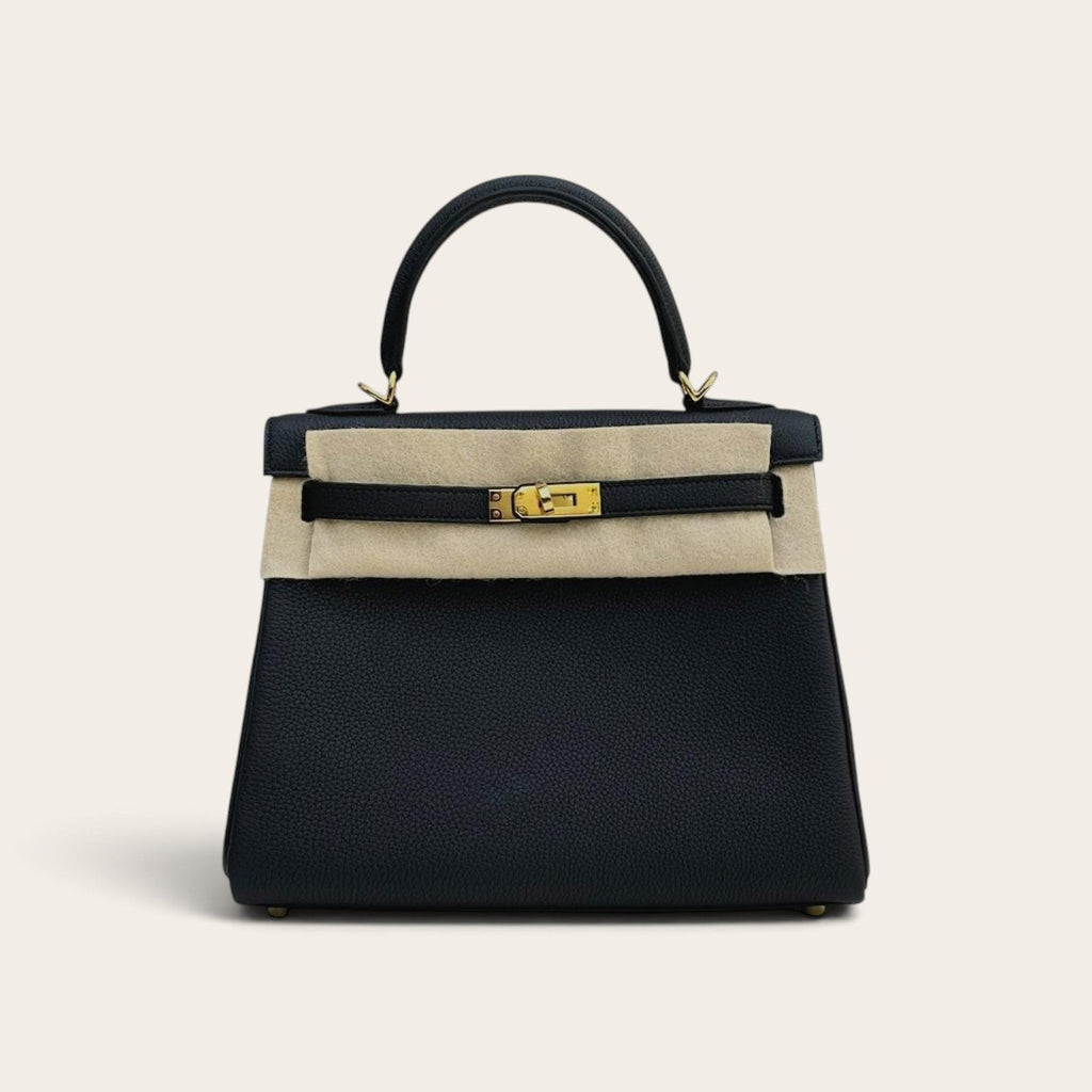 Hermès Kelly 25 – Black (Togo Leather)