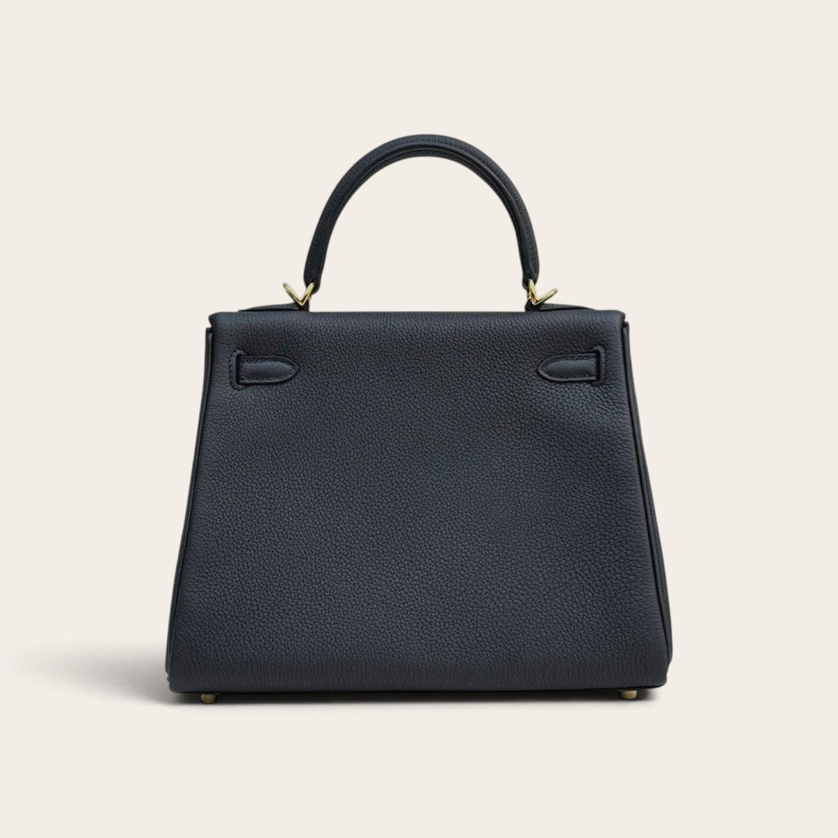 Hermès Kelly 25 – Black (Togo Leather)