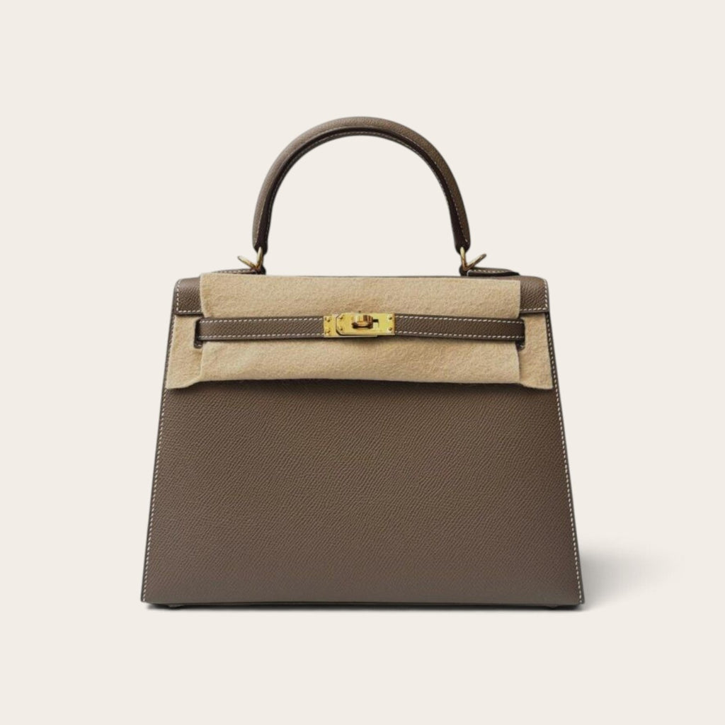 Hermès Kelly 25 – Etoupe (Epsom Leather)