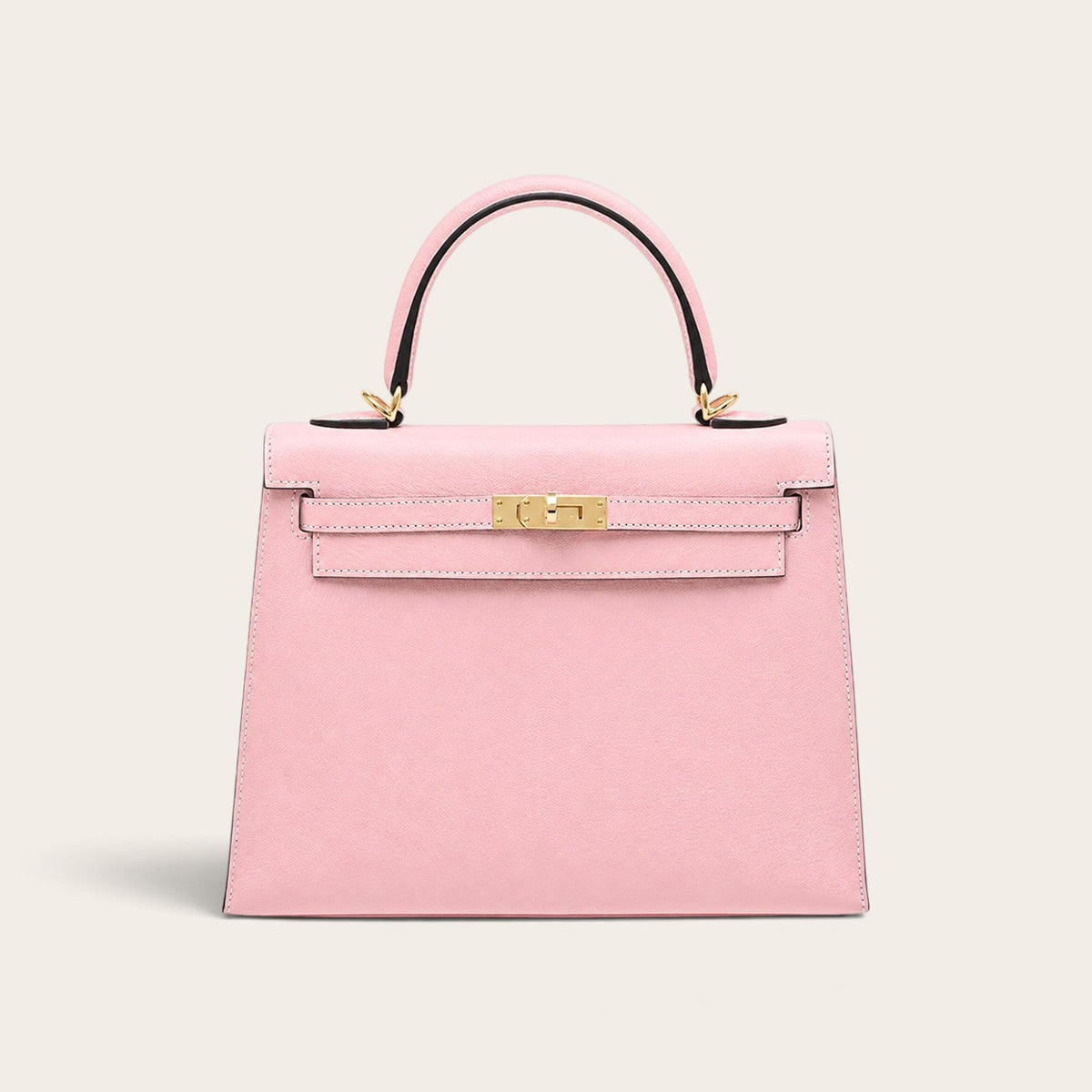 Hermès Kelly 25 – Rose Sakura (Epsom Leather)