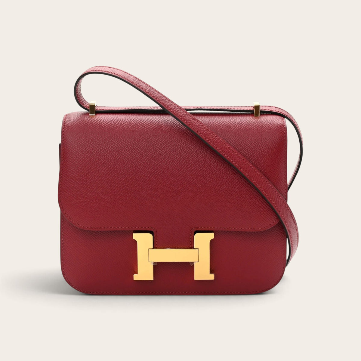 Hermès Mini Constance 18 – Burgundy