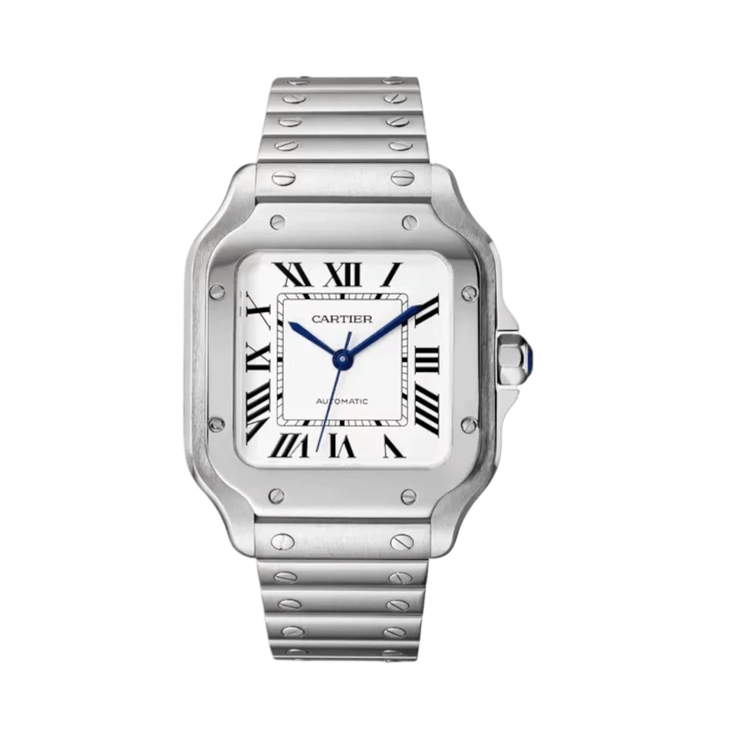 Santos de Cartier Watch 36mm Steel with Mechanical Movement