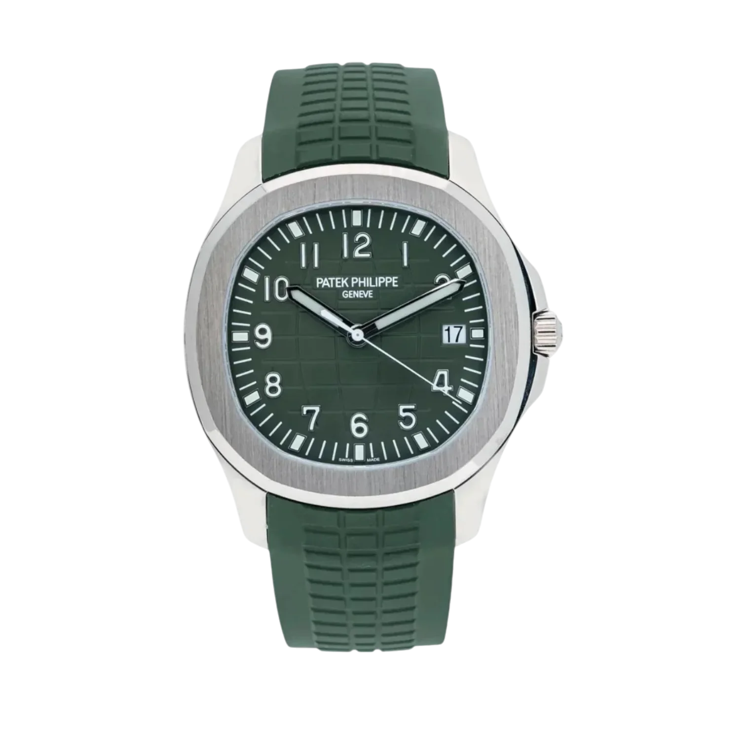 Patek Philippe Aquanaut 42.2mm Stainless Steel Rubber Strap