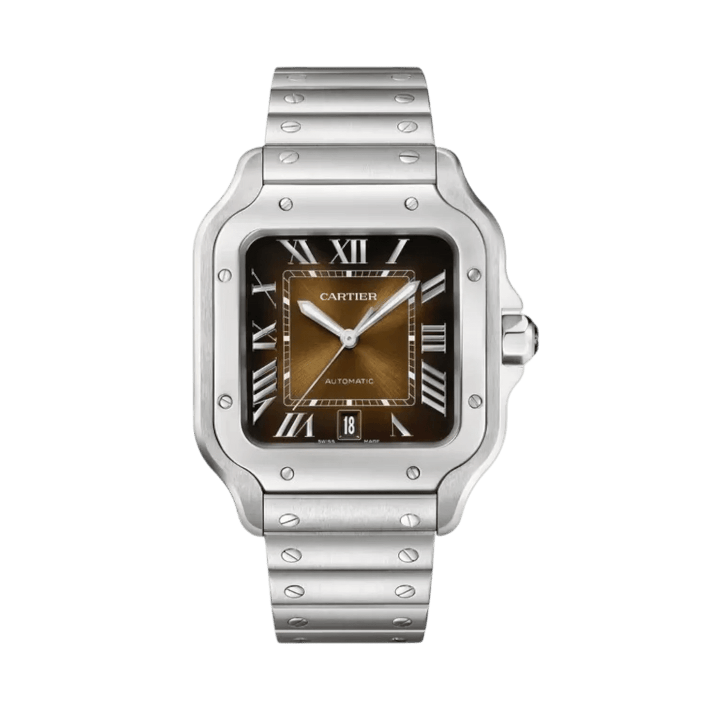 Santos de Cartier Large Model 40mm فولاذ مقاوم للصدأ