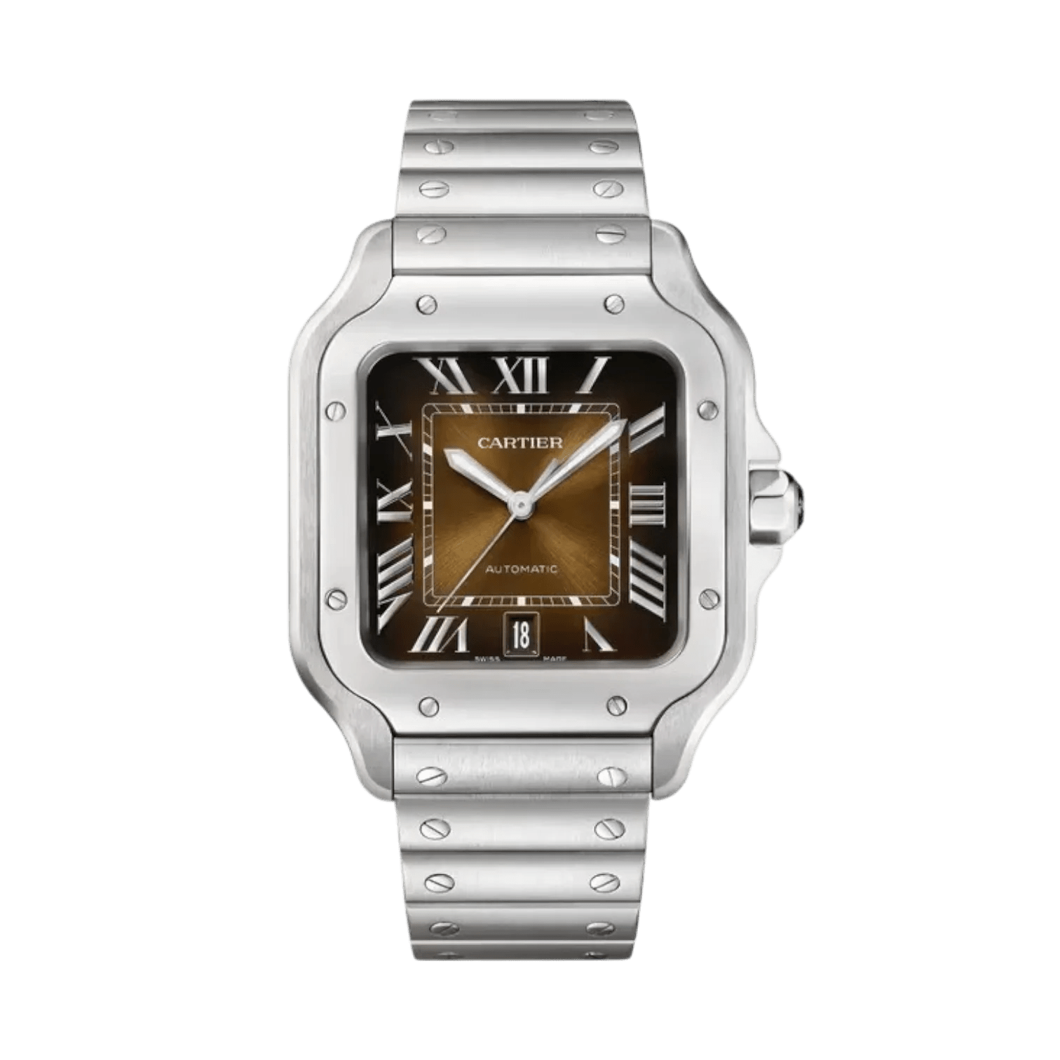 Santos de Cartier Large Model 40mm فولاذ مقاوم للصدأ